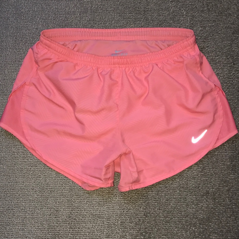 NIKE - Coral Pink Athletic Shorts